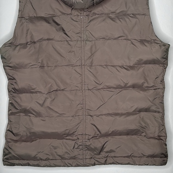 Pikeur Rubica Women's Equestrian Down Vest w/Hood in Size 42 (US 14) Brown - Picture 8 of 10